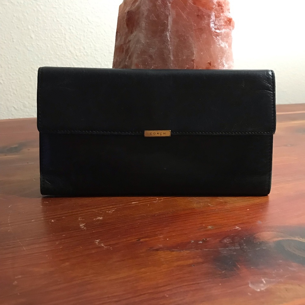 Vintage Black Coach Wallet